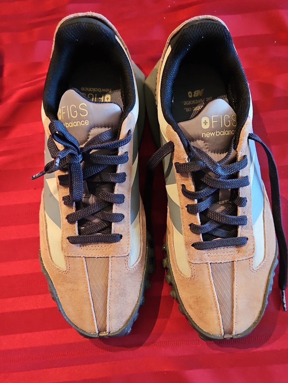 New Balance x FIGS XC-72  — Tan, Brown , Black and grey